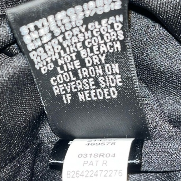 Black V Cut Sequined Cocktail Dress. - Picture 8 of 9